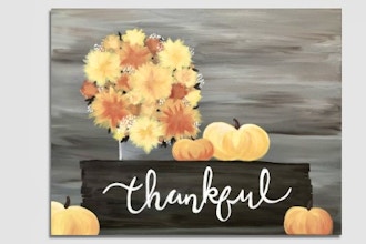 Paint Nite: Thankful For Fall